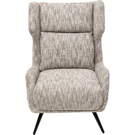 Armchair Arne grey Kare Design