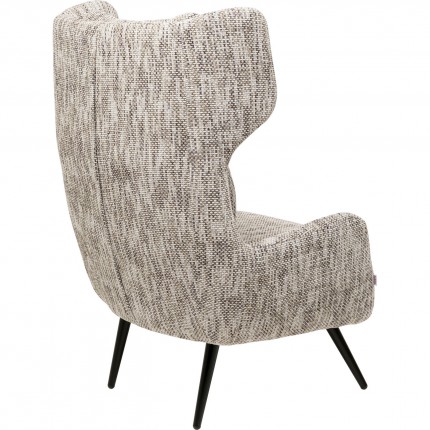 Armchair Arne grey Kare Design