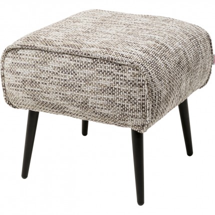 Footrest Arne grey Kare Design