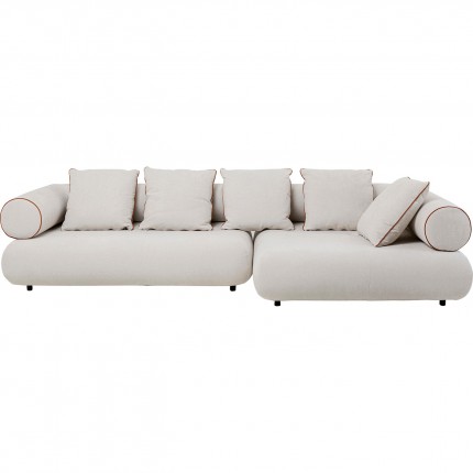 Corner Sofa Splendido cream right Kare Design