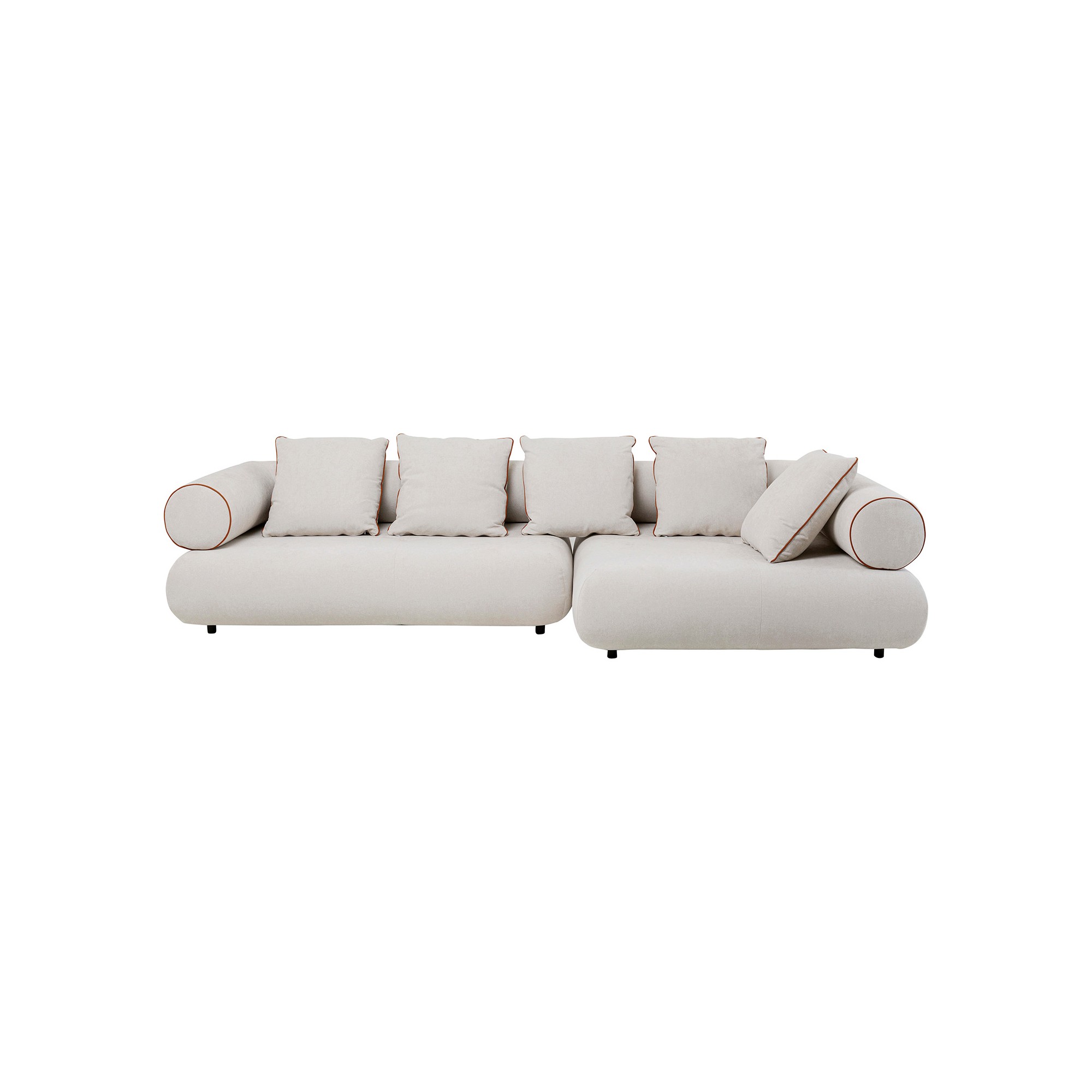 Corner Sofa Splendido cream right Kare Design