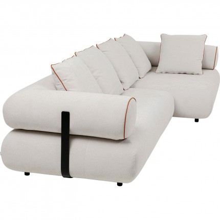 Corner Sofa Splendido cream right Kare Design
