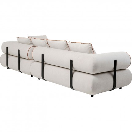 Corner Sofa Splendido cream right Kare Design