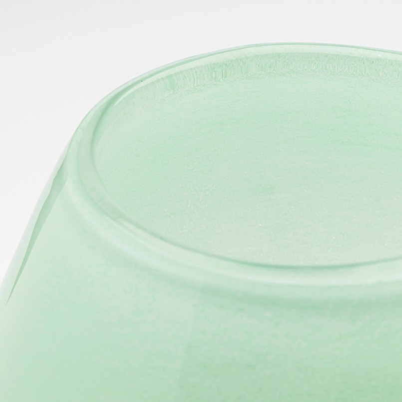 Vase Punti green and white 30cm Kare Design