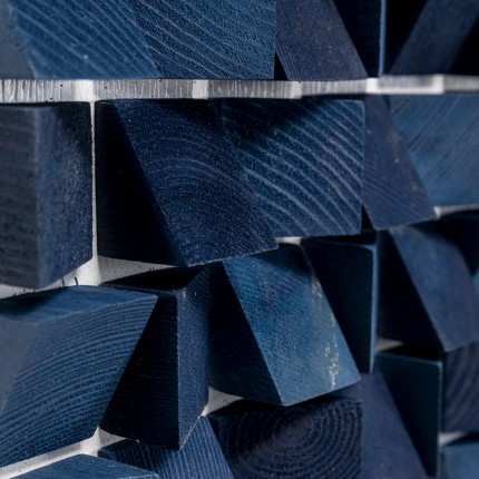 Tableau Frame Origami bleu 74x104cm Kare Design