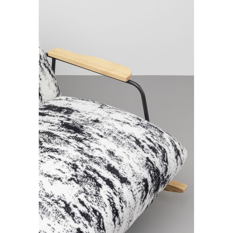 Fauteuil à bascule Kyle nature