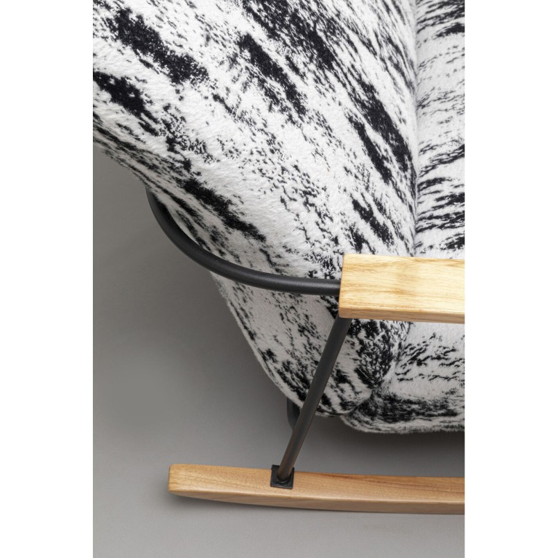 Fauteuil à bascule Kyle nature