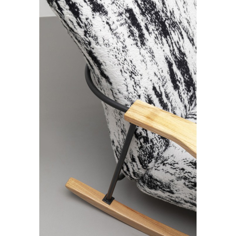 Fauteuil à bascule Kyle nature