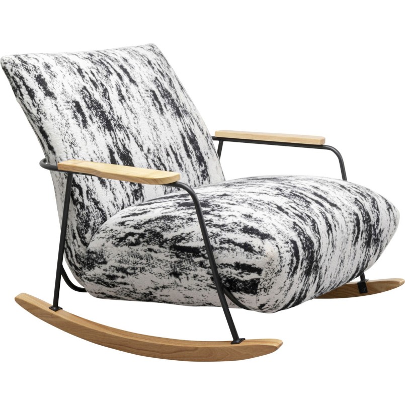 Fauteuil à bascule Kyle nature