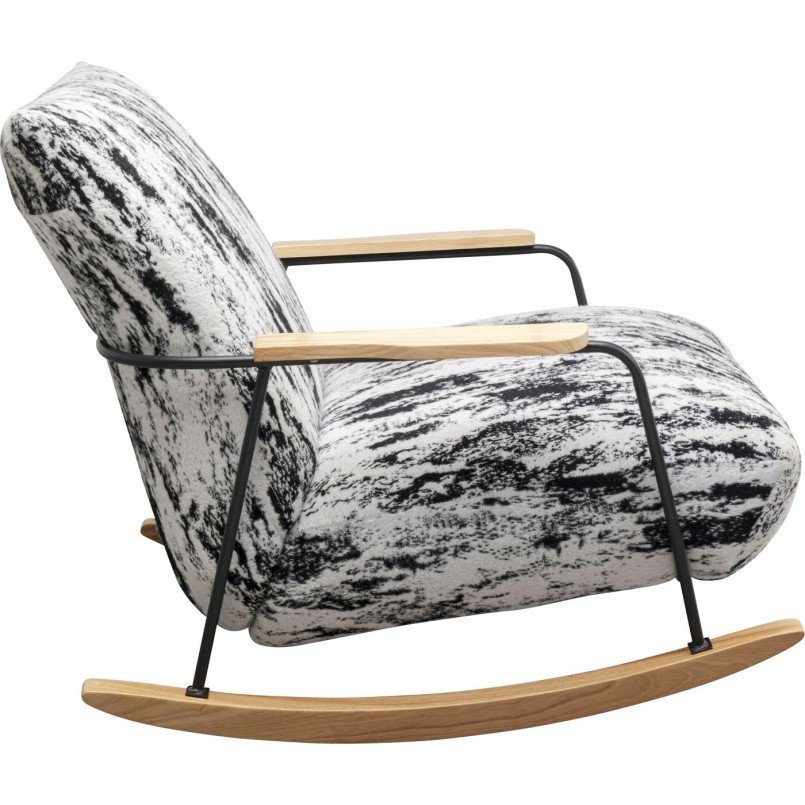Fauteuil à bascule Kyle nature