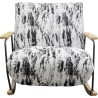 Fauteuil à bascule Kyle nature