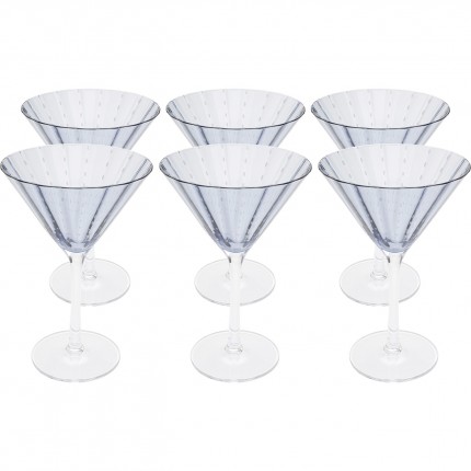 Verres à cocktail Clue set de 6 Kare Design