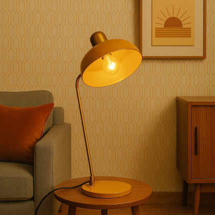 Lampe Demi jaune Kare Design