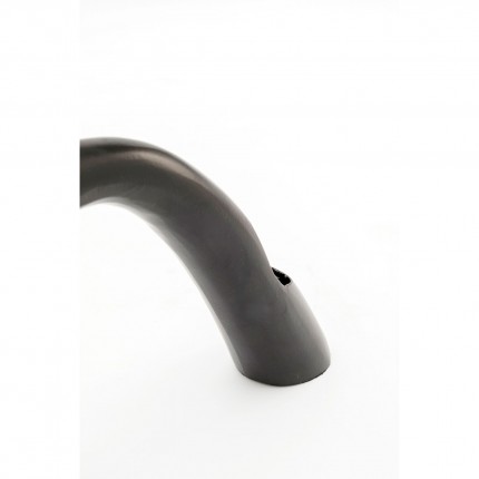 Bougeoir Bow Duo 13cm noir Kare Design
