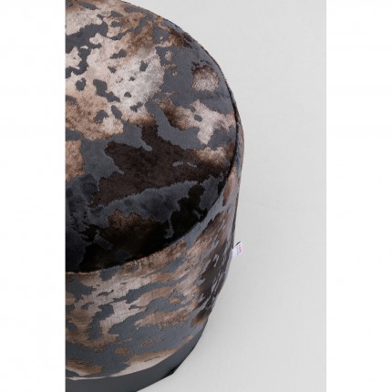 Tabouret Cherry Astoria marron et noir Kare Design