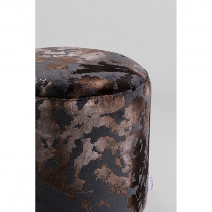 Tabouret Cherry Astoria marron et noir Kare Design