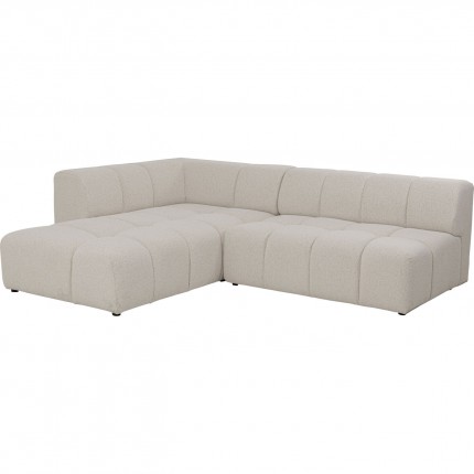 Corner Sofa Belami cream left Kare Design