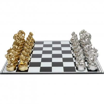 Jeu d'échecs animaux de la savane Kare Design