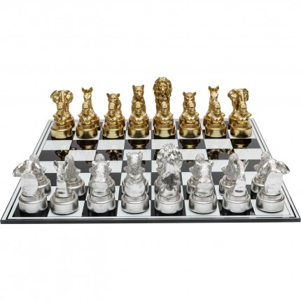 Jeu d'échecs animaux de la savane Kare Design
