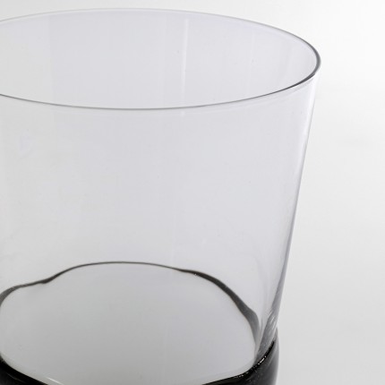 Verres à eau Mimi gris set de 4 Kare Design
