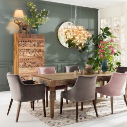 Chaise avec accoudoirs contemporaine grise - Mode - Kare Design