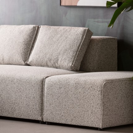 Corner Sofa Infinity left machiato Kare Design