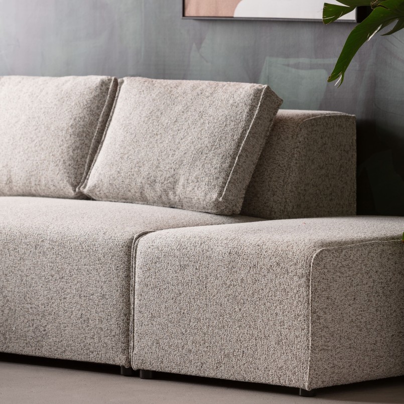 Canapé d'angle contemporain gauche machiato - Infinity - Kare Design