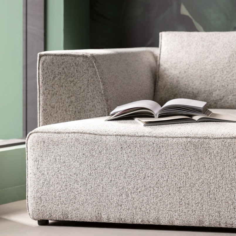 Canapé d'angle contemporain gauche machiato - Infinity - Kare Design