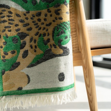 Blanket Jungle Leo 170x130cm Kare Design