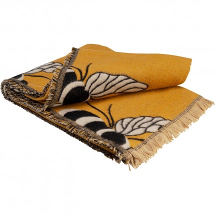Plaid abeilles 170x130cm Kare Design