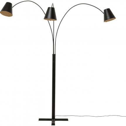 Lampadaire Cappellino noir Kare Design