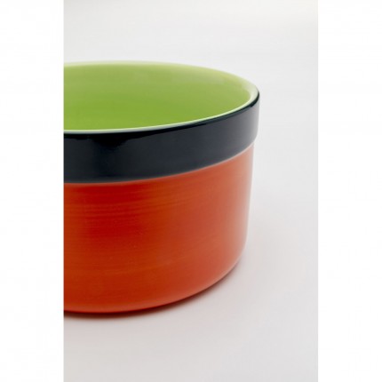 Bols Capri 11cm orange set de 4 Kare Design
