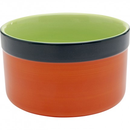 Bols Capri 11cm orange set de 4 Kare Design