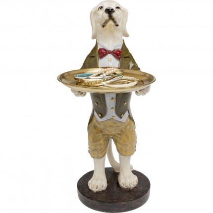 Deco gentleman dog tray Kare Design