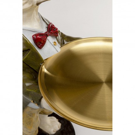 Deco gentleman dog tray Kare Design