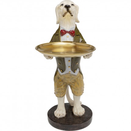 Deco gentleman dog tray Kare Design