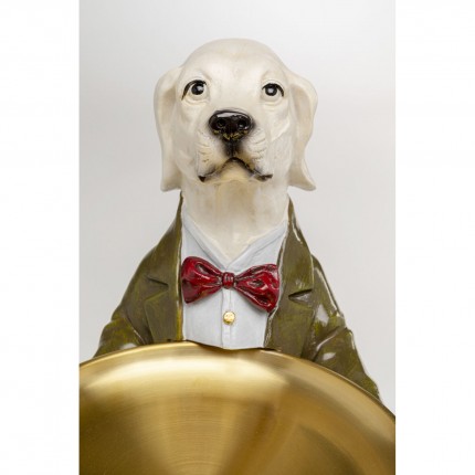 Deco gentleman dog tray Kare Design