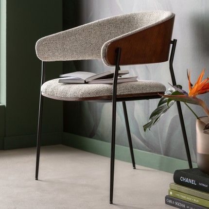 Chaise avec accoudoirs Cindy Kare Design