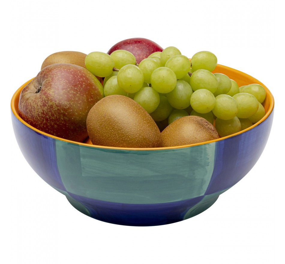 Coupe Capri bleue 25cm Kare Design Coupe Capri bleue 25cm Kare Design