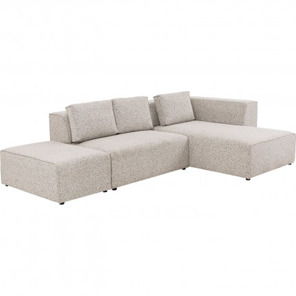 Corner Sofa Infinity right machiato Kare Design