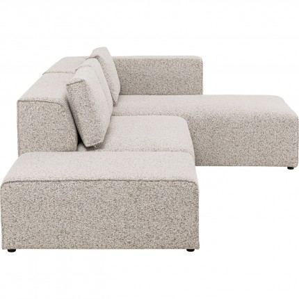 Corner Sofa Infinity right machiato Kare Design