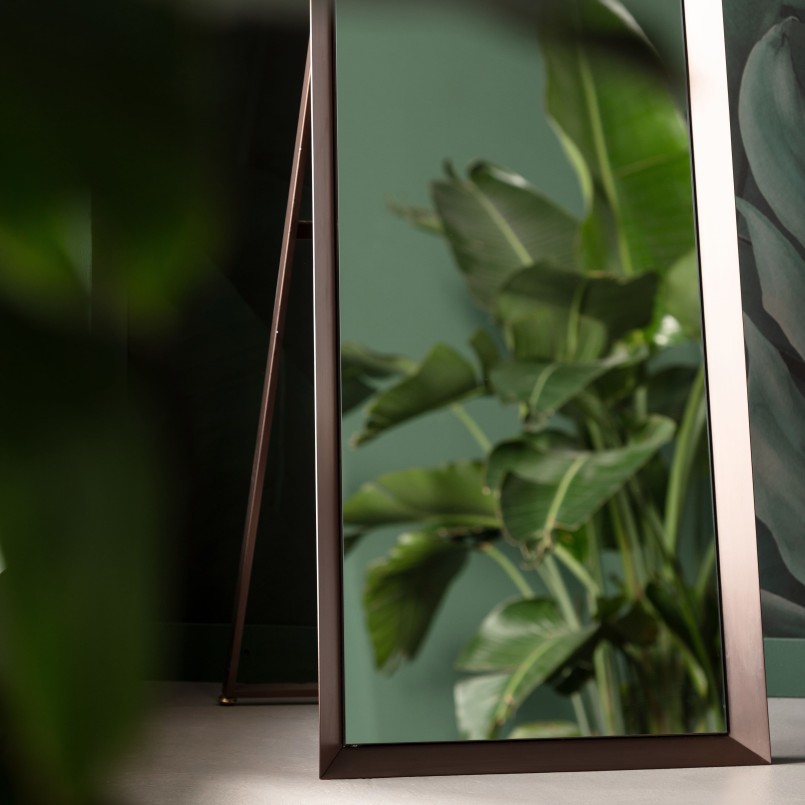 Brown Floor Mirror - Arezzo - Kare Design