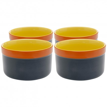 Bowls Capri Ø11cm blue (4/set) Kare Design Bowls Capri Ø11cm blue (4/set) Kare Design