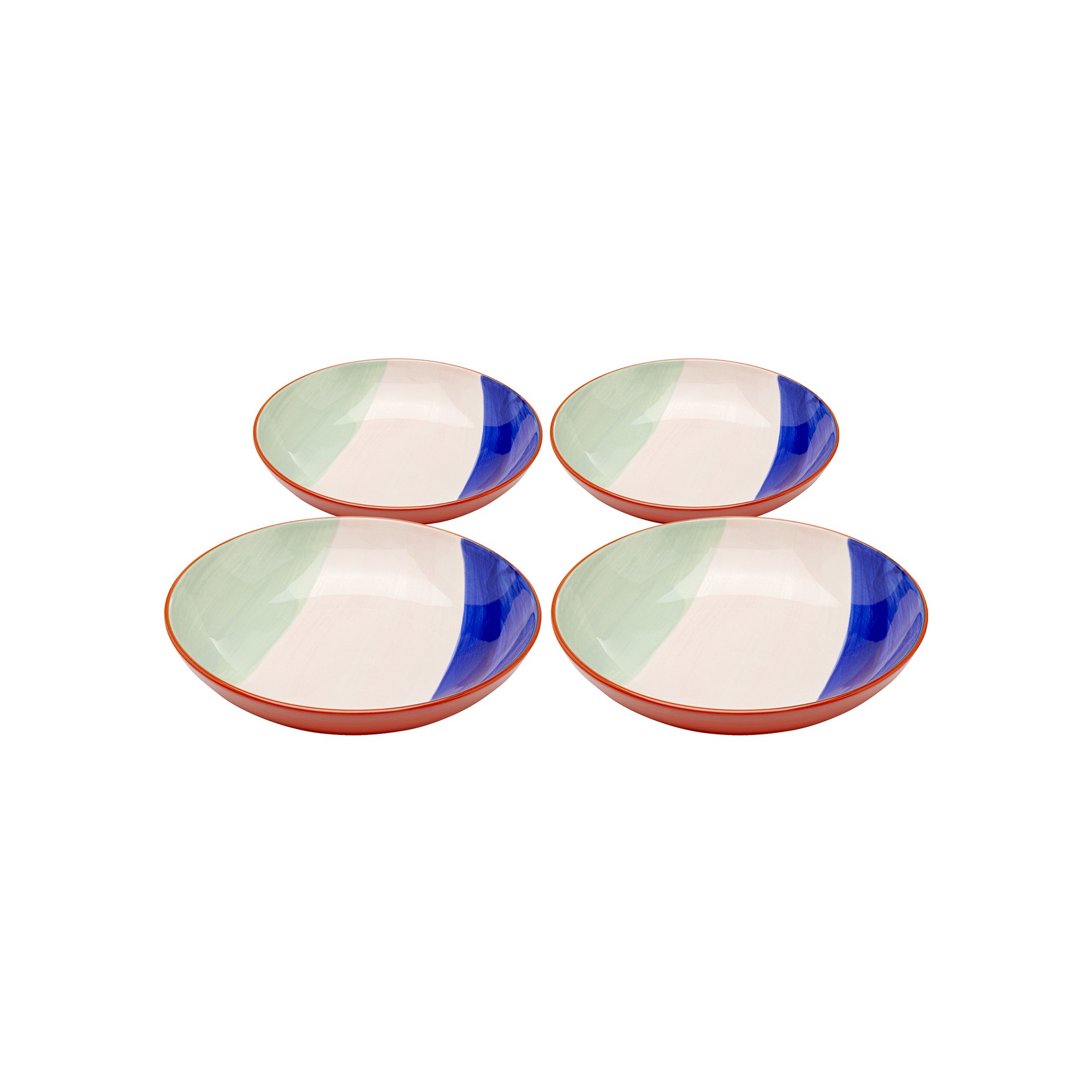 Plate Deep Capri Ø20cm (4/set) Kare Design