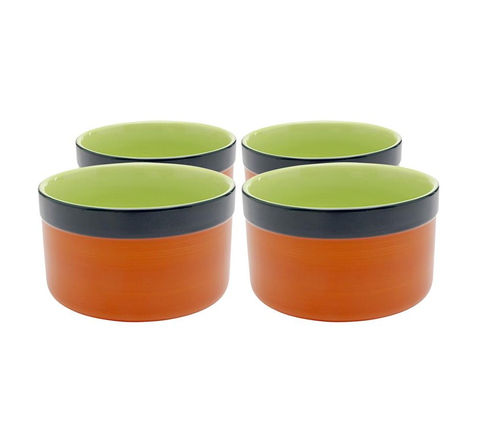 Bowls Capri Ø11cm orange (4/set) Kare Design Bowls Capri Ø11cm orange (4/set) Kare Design