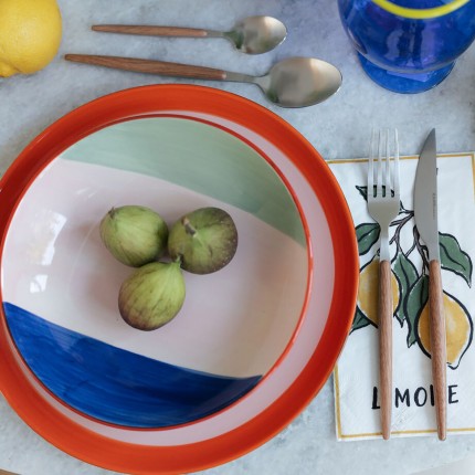 Plate Deep Capri Ø20cm (4/set) Kare Design