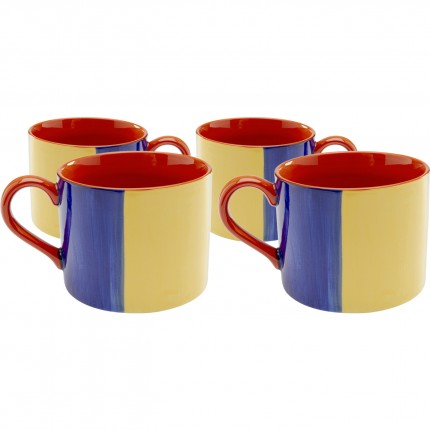 Mugs Capri set de 4 Kare Design