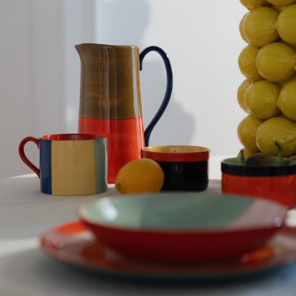 Plate Deep Capri Ø20cm (4/set) Kare Design