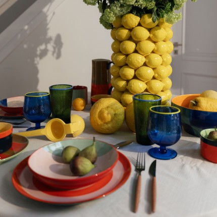 Plate Deep Capri Ø20cm (4/set) Kare Design