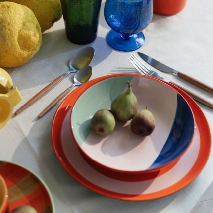Plate Deep Capri Ø20cm (4/set) Kare Design